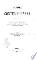 Rivista contemporanea filosofia, storia, scienze, letteratura, poesia, romanzi, viaggi, critica, archeologia, belle arti