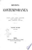 Rivista contemporanea filosofia, storia, scienze, letteratura, poesia, romanzi, viaggi, critica, archeologia, belle arti