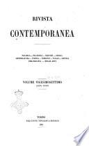 Rivista contemporanea filosofia, storia, scienze, letteratura, poesia, romanzi, viaggi, critica, archeologia, belle arti