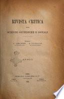 Rivista critica delle scienze giuridiche e sociali