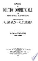 Rivista del diritto commerciale e del diritto generale delle obbligazioni