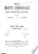 Rivista del diritto commerciale e del diritto generale delle obbligazioni