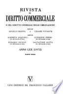 Rivista del diritto commerciale e del diritto generale delle obbligazioni