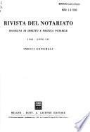Rivista del notariato
