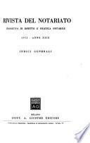 Rivista del notariato