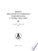 Rivista dell'Istituto nazionale d'archeologia e storia dell'arte
