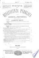 Rivista della beneficenza pubblica e degli istituti di previdenza