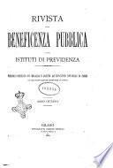 Rivista della beneficenza pubblica e degli istituti di previdenza