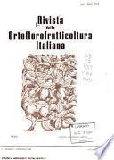 Rivista della ortoflorofrutticoltura italiana