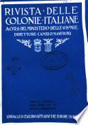 Rivista delle colonie italiane