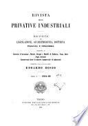 Rivista delle privative industriali raccolta di legislazione, giurisprudenza, dottrina