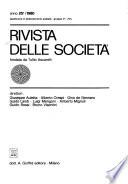 Rivista delle società