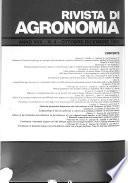Rivista Di Agronomia