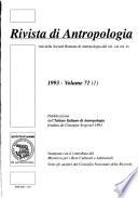Rivista di antropologia