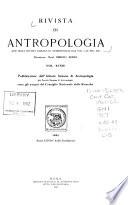 Rivista di antropologia