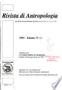 Rivista di antropologia