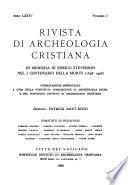 Rivista di archeologia cristiana