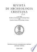 Rivista di archeologia cristiana