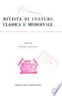 Rivista di cultura classica e medioevale