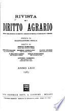Rivista di diritto agrario