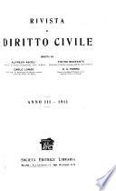 Rivista di diritto civile