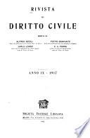 Rivista di diritto civile