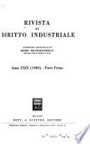 Rivista di diritto industriale