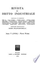 Rivista di diritto industriale