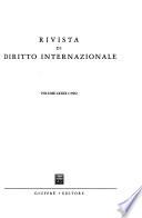 Rivista di diritto internazionale