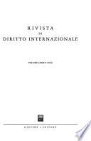 Rivista di diritto internazionale
