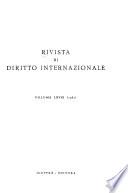 Rivista di diritto internazionale