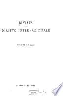 Rivista di diritto internazionale