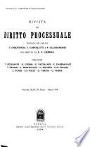 Rivista di diritto processuale