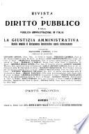 Rivista di diritto pubblico e della pubblica amministrazione in Italia