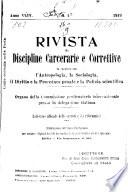 Rivista di discipline carcerarie e correttive