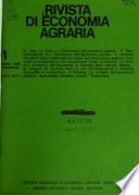 Rivista di economia agraria