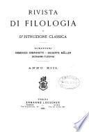 RIVISTA DI FILOLOGIA 