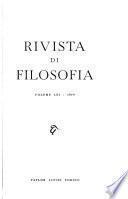 Rivista di filosofia