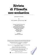 Rivista di filosofia neo-scolastica