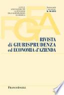 Rivista di giurisprudenza ed economia d'azienda N 10 - 2013