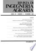 Rivista di ingegneria agraria