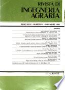 Rivista di ingegneria agraria