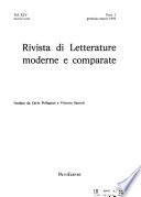 Rivista di letterature moderne e comparate