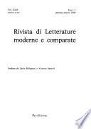 Rivista di letterature moderne e comparate