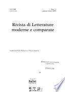 Rivista di letterature moderne e comparate