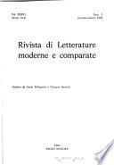 Rivista di letterature moderne e comparate