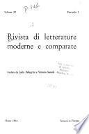 Rivista di letterature moderne e comparate