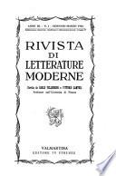 Rivista di letterature moderne e comparate