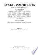 Rivista di malariologia