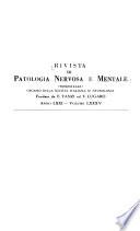 Rivista di patologia nervosa e mentale